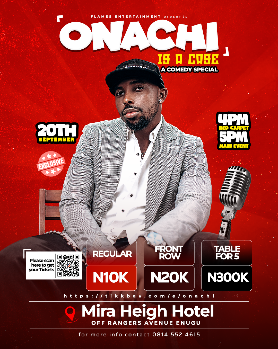 Onachi Is A Case - A Comedy Special