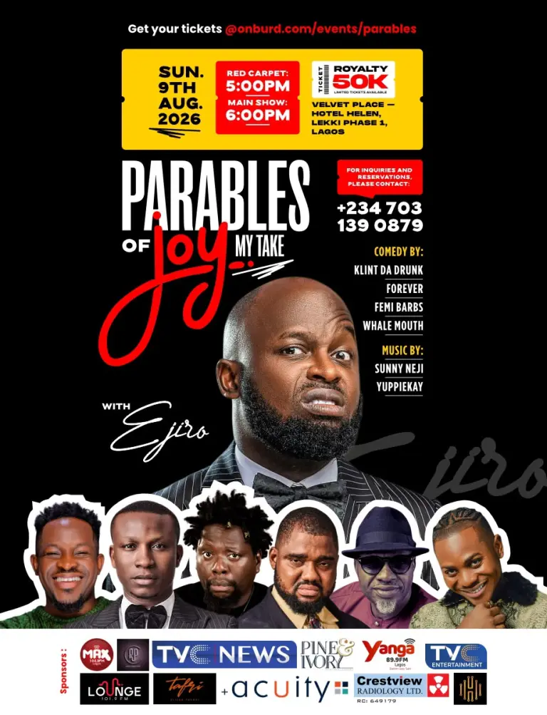 Parables of Joy – My Take with Ejiro