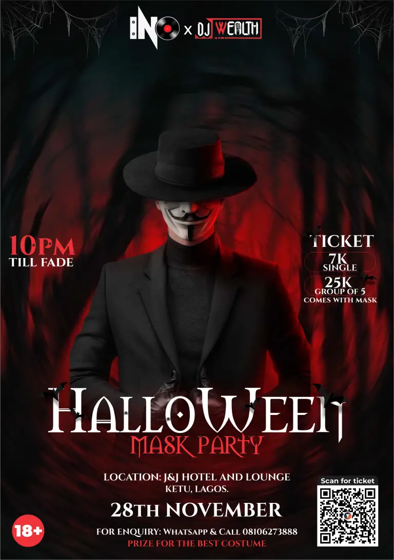 HALLOWEEN MASK PARTY