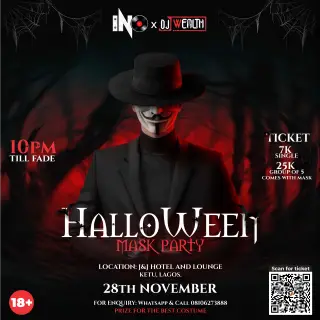HALLOWEEN MASK PARTY