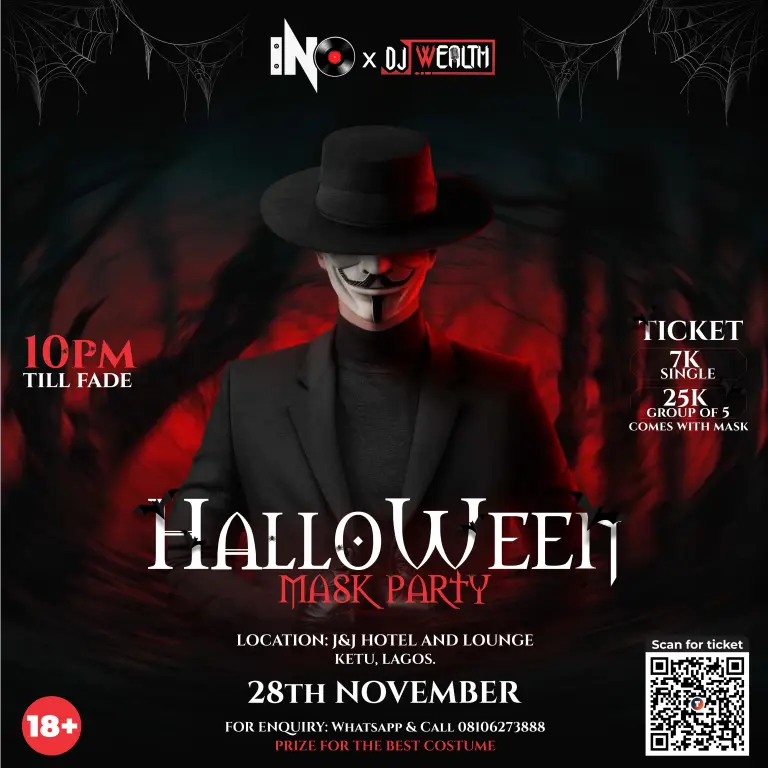 HALLOWEEN MASK PARTY