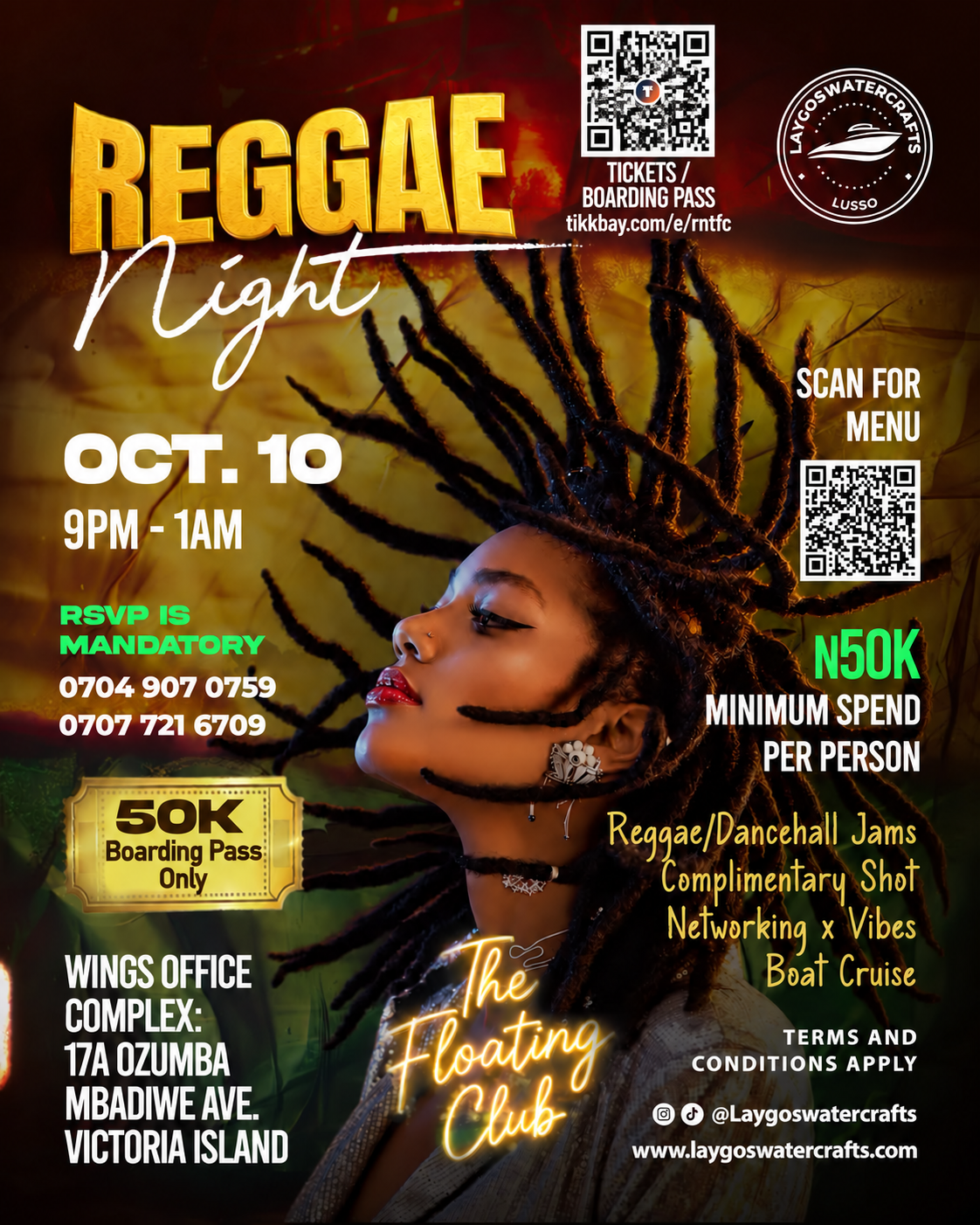 Reggae Night - The Floating Club