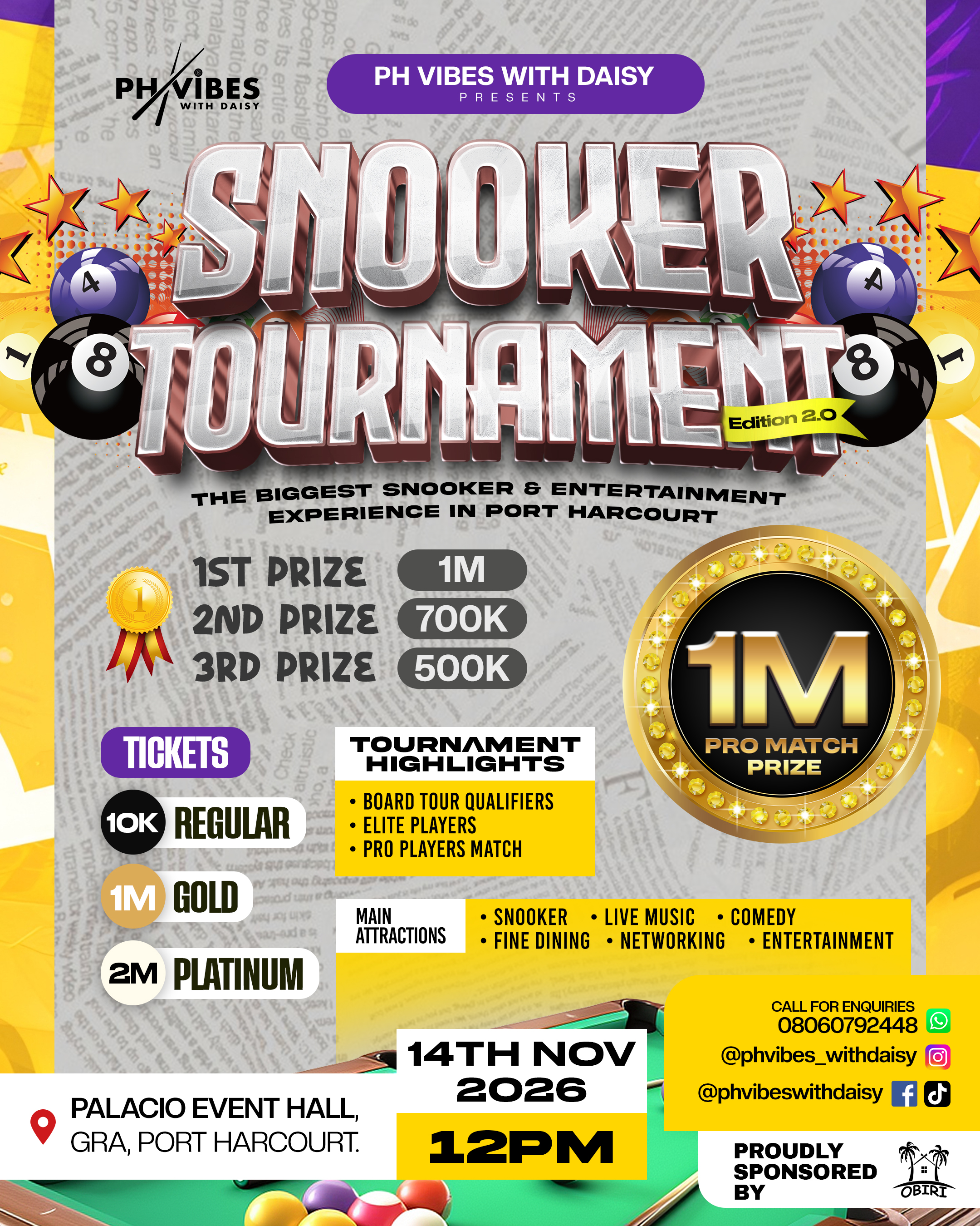 Snooker Tournament Edition 2.0
