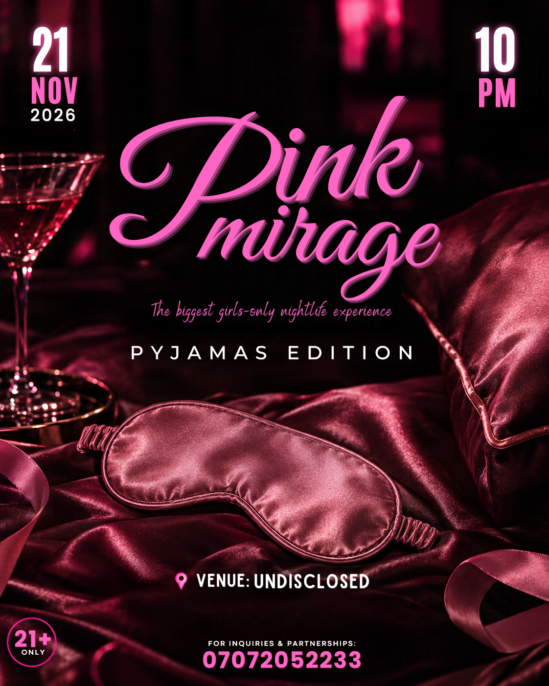 Pink Mirage 3.0 : The Pyjamas Party
