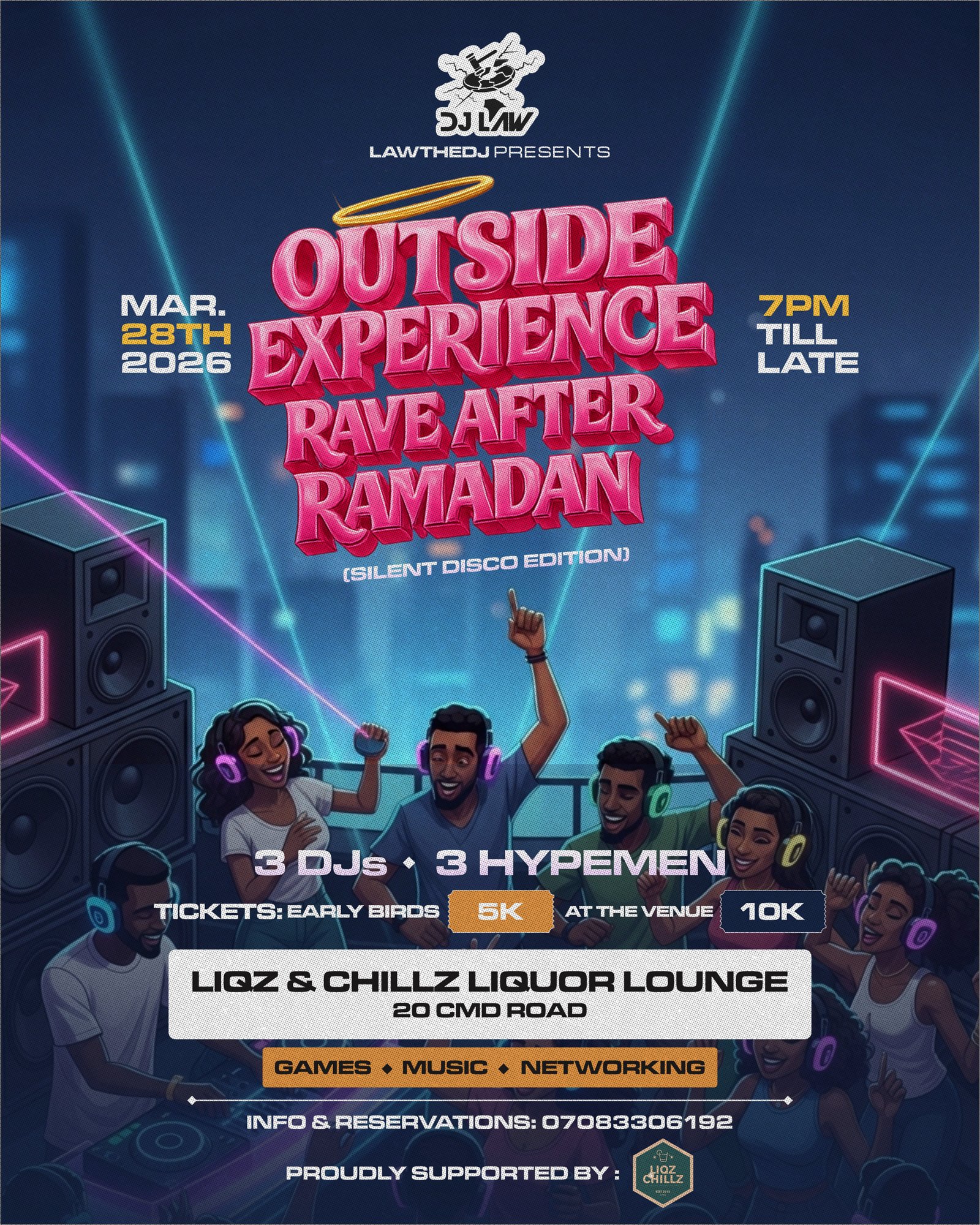 OUTSIDE EXPERIENCE RAVE AFTER RAMADAN