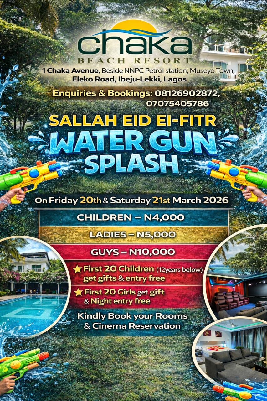 Sallah Eid El-Fitr Water Gun Splash