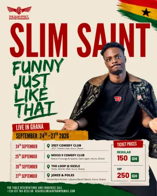 Slim Saint: Funny Just Like That - Live in Ghana