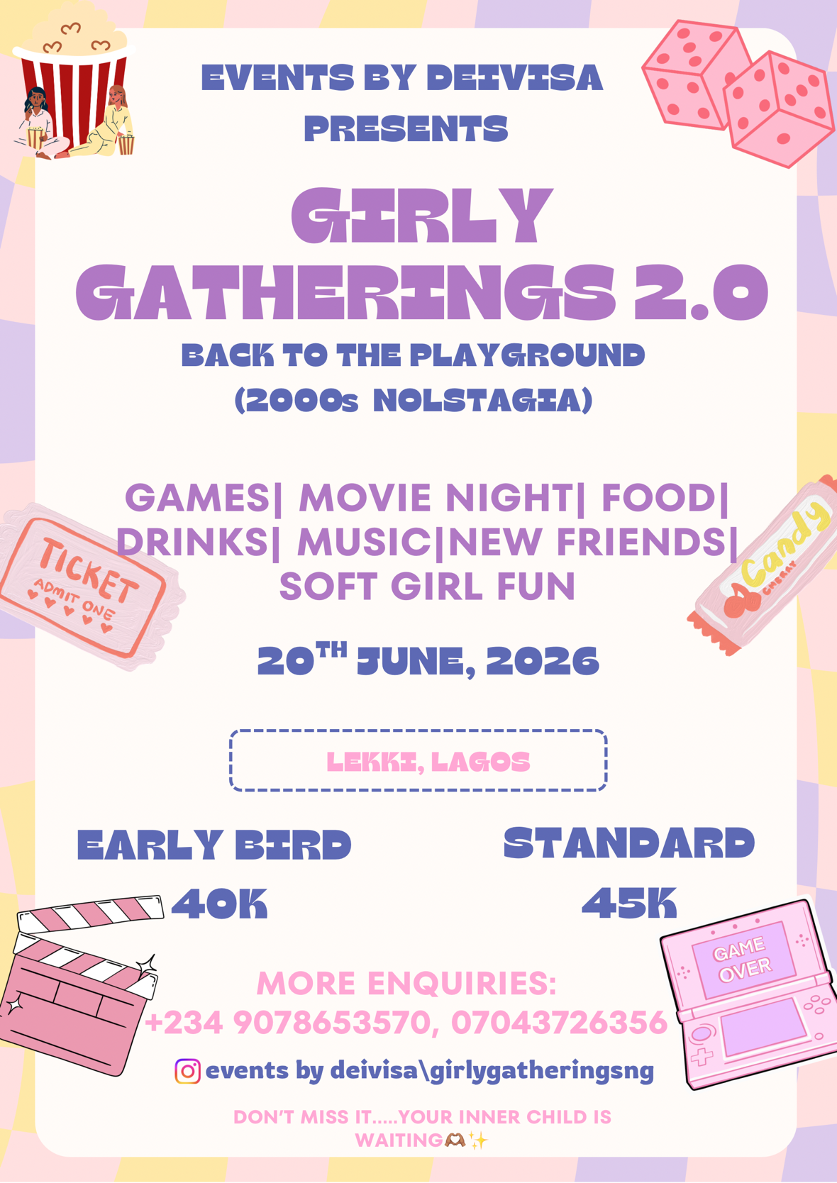 Girly Gatherings 2.0: Back to the Playground (2000s Nostalgia)