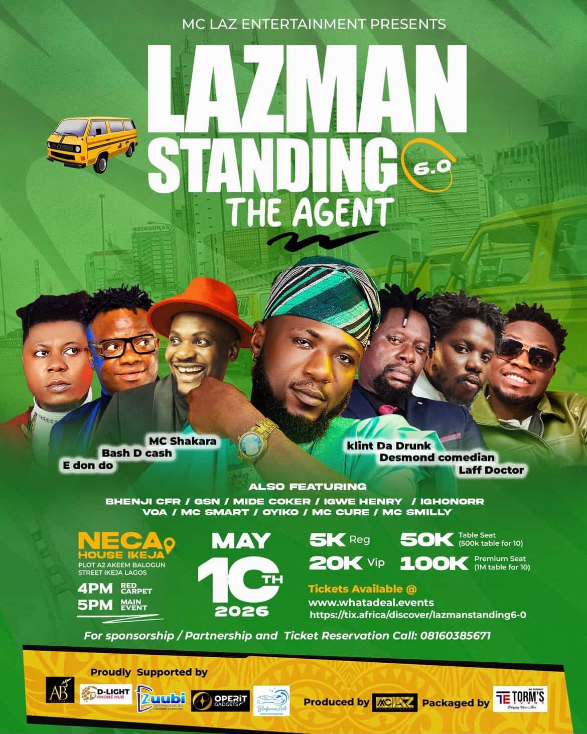 Lazman Standing 6.0: The Agent