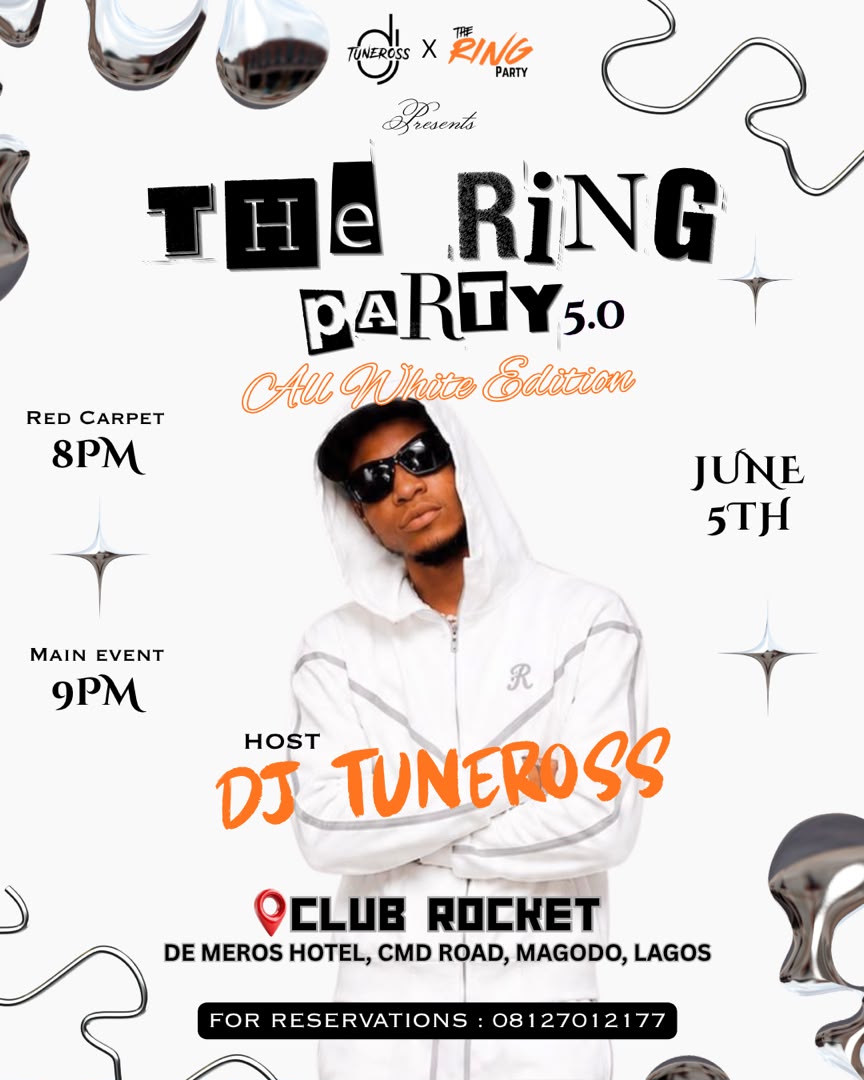 The Ring Party 5.0 – All White Edition