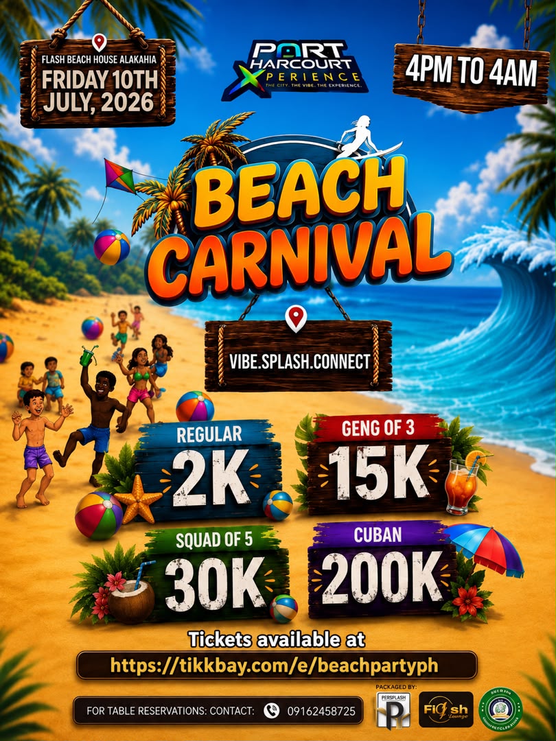 Port Harcourt Xperience: Beach Carnival